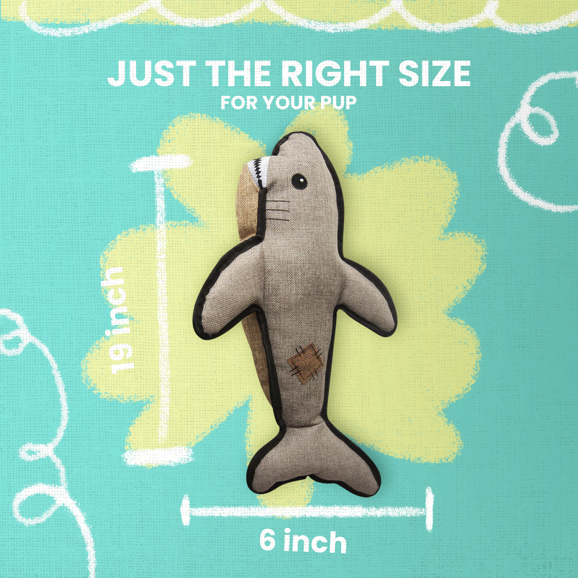 SnugArooz – Großhandel Plüschtier – Hund – Saul der Hai5