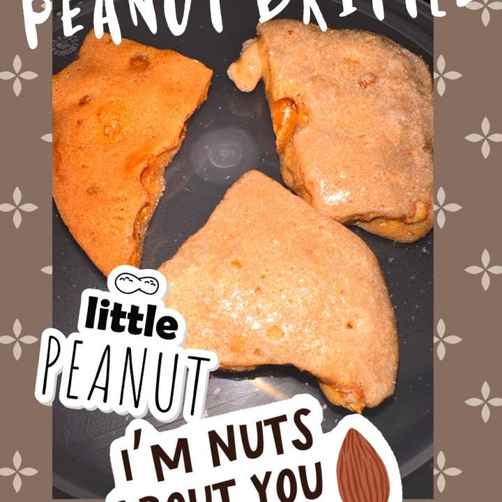 Crêpes aux arachides lyophilisées pour la vente par Triple B Treats