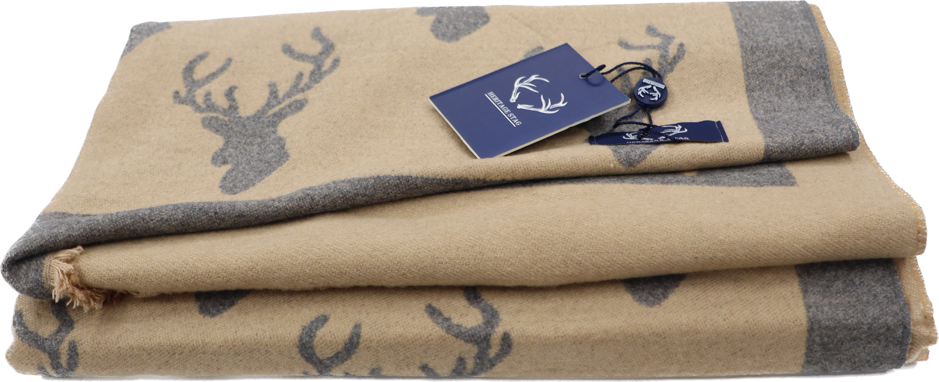 Alba Wholesale - Vente Écharpe – femme - Écharpes Supersoft avec motif cerf (franges courtes)2