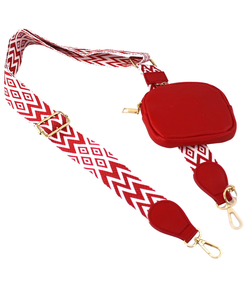 AR New York - Wholesale Crossbody Bag - Women's - C002 - Chevron Clip & Go Crossbody Strap with Pouch0