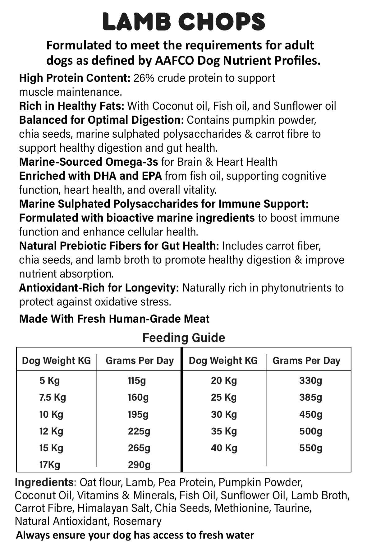 Mimi & Munch - Wholesale Pet food – Dog - Mimi & Munch Doggios Tasty Lamb Dog Food Snack Pack 100g1