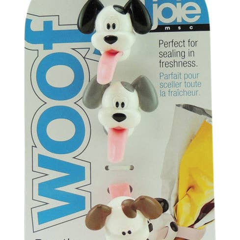 Everyday Supply Co - Wholesale Kitchen Tool/Gadget - JOIE - Joie Woof Assorted Silicone Bag Ties0