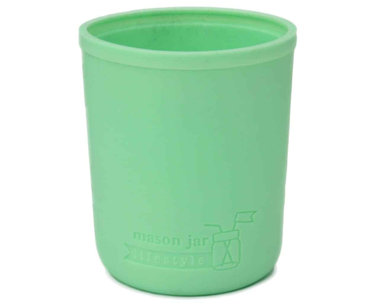 Mason Jar Lifestyle - Vente Housses de boisson - Manchon en silicone pour bocaux Mason à large ouverture de 16 oz2