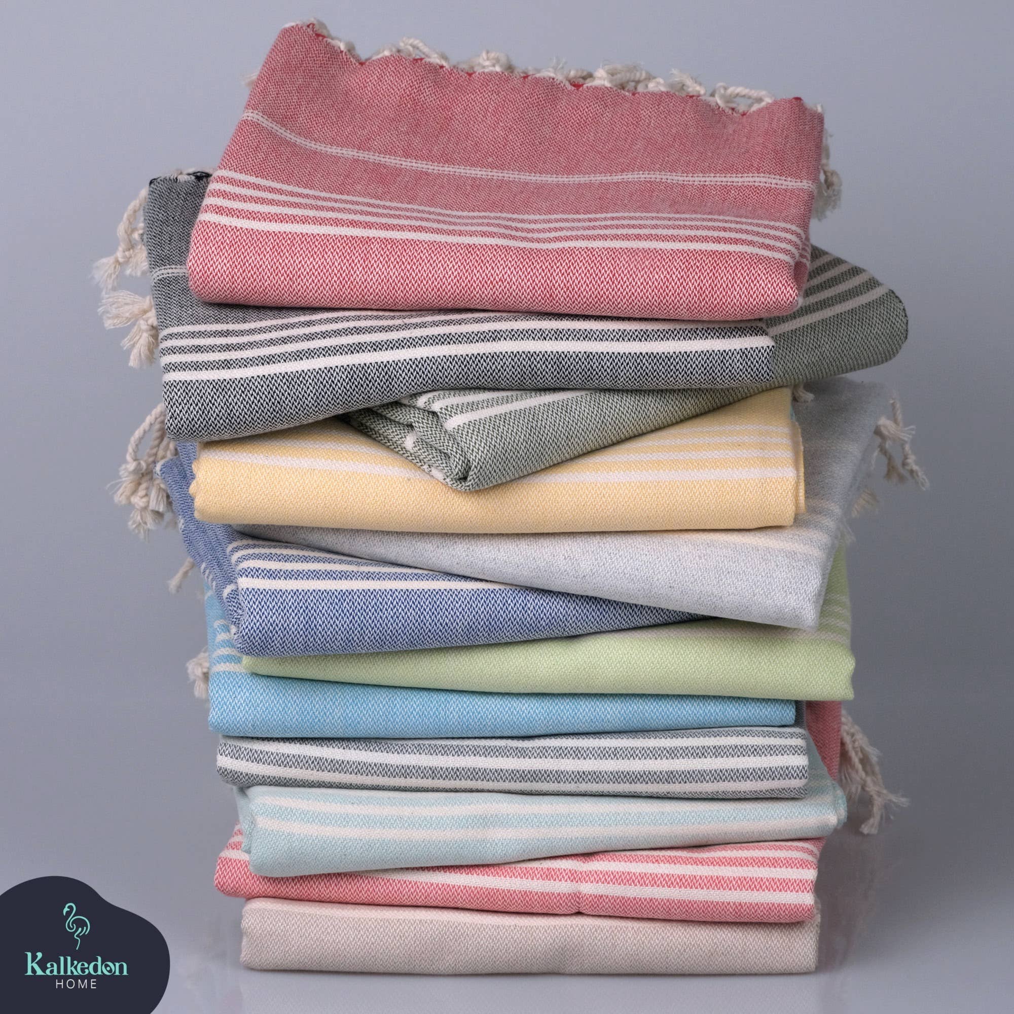 Kalkedon Towels - Wholesale Beach Towel - Sand Free Turkish Towel |Striped Beach Towel | Peshtemal 22