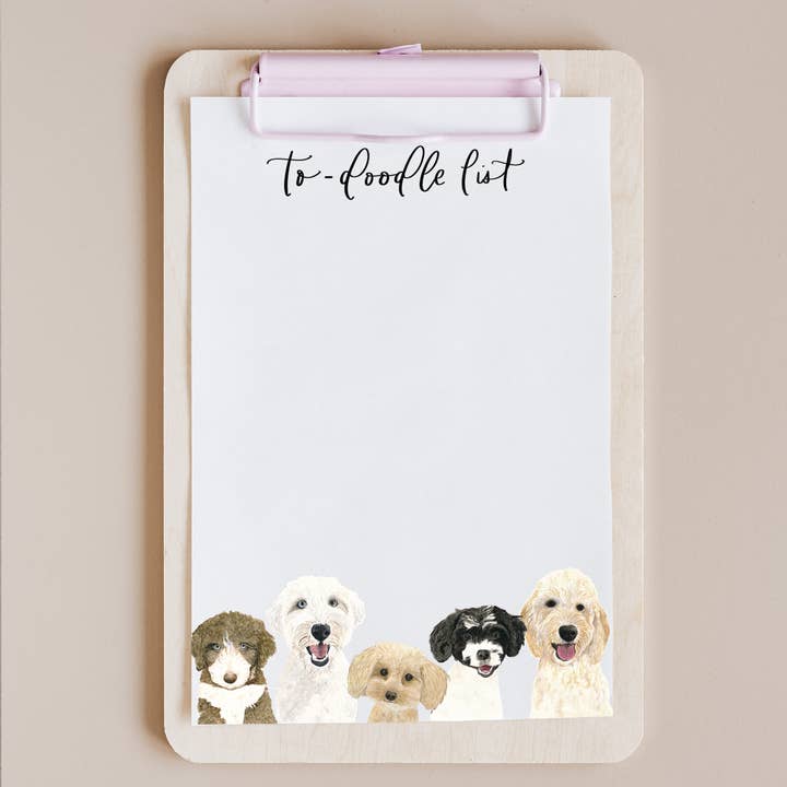 To Doodle List Notepad for wholesale by Two Peas Paper Co.