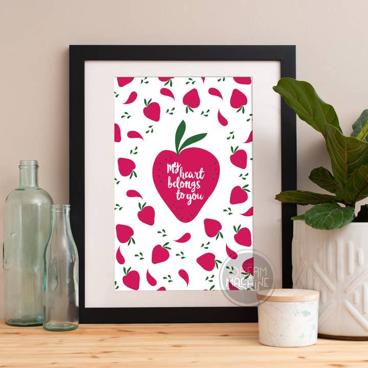 Motivational Quotes My Heart Belongs to You, Inspirational Quote, Motivational Print, Wall Art, Quote Print, Motivational Poster, Home Decor Motivation15 for wholesale by DreamMachine Prints