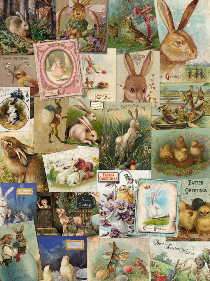 Assorted 11" x 17" 50 Piece Easter Papers Collections for wholesale by Monahan Papers