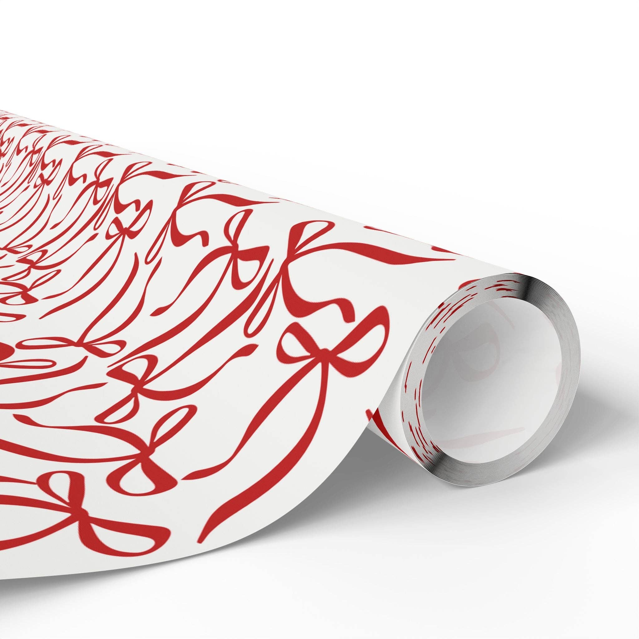 Lokipawz - Wholesale Flat Wrap - Festive Bow Gift Wrapping Paper13