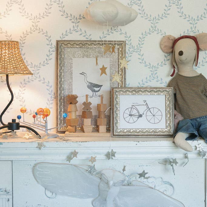 Petal Lane Home – Impressão artística por atacado – Quadro Antigo com Ganso Único em Tela2