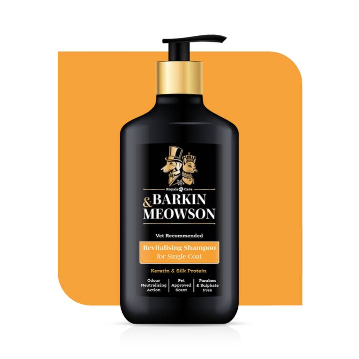 Revitalising Shampoo for Single Coat for wholesale by Barkin & Meowson