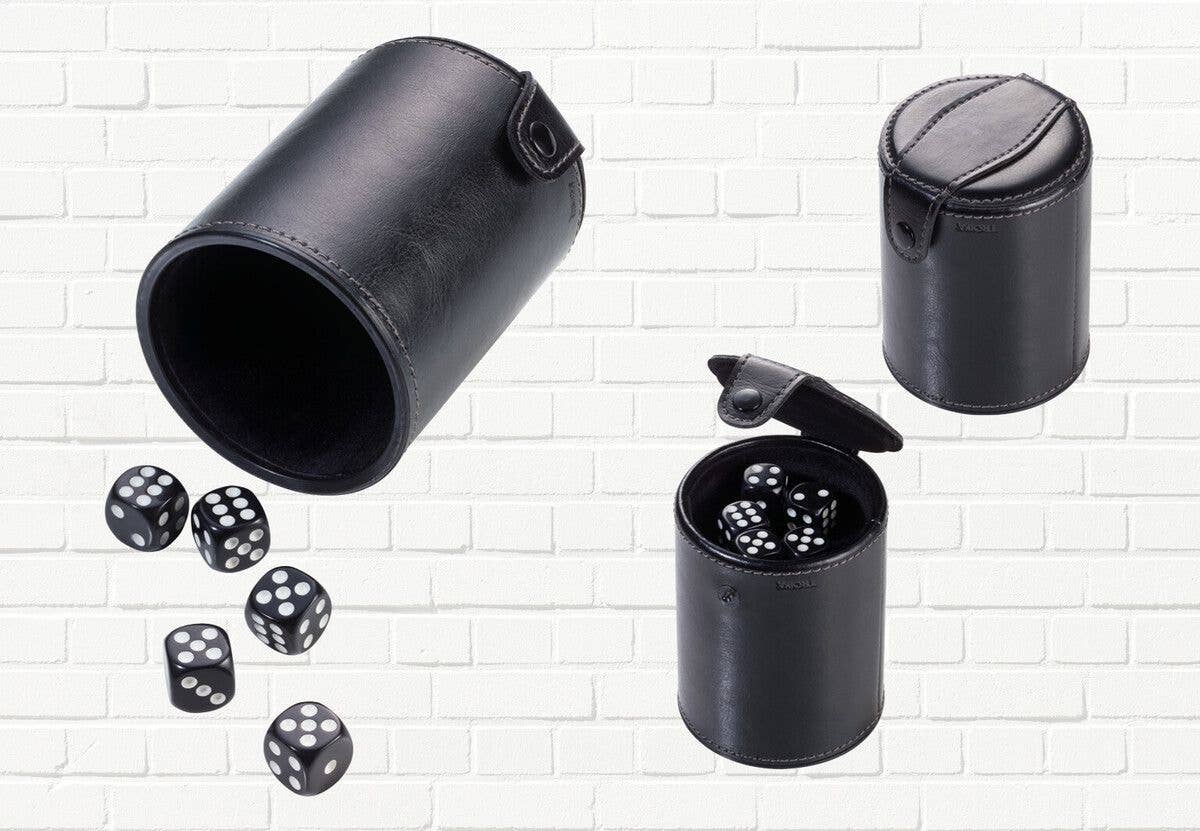 Troika, Duke Baron & Paperthinks by Brand Node, Inc. - Wholesale Dice - Troika Wurfel to Go, Dice Cup with Five Dice6