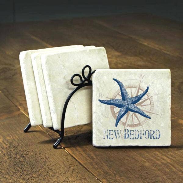 CM3005 - Bases para copos em Mármore Rosa por atacado de Paint The Town