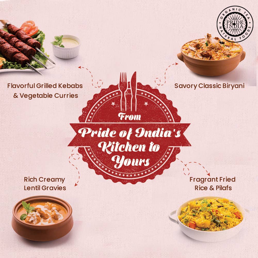 PRIDE INDIA BRANDS - Vente Mélanges d'épices séchées - Épice d'assaisonnement indien Biryani Masala8
