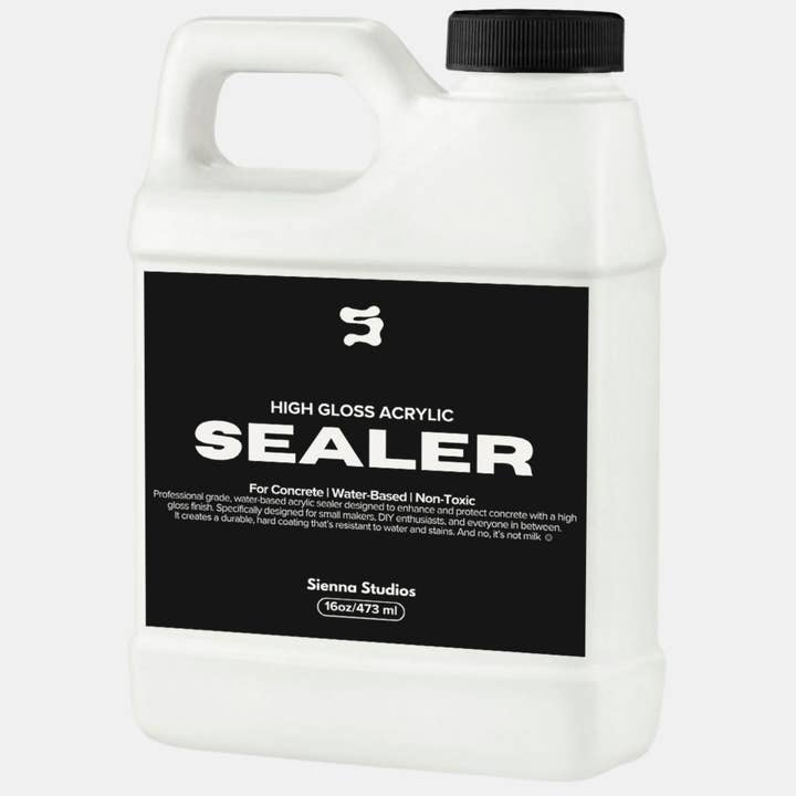 Sienna Studios - Wholesale Furniture Wax/Paint - Sienna Studios Concrete Acrylic Sealer High Gloss