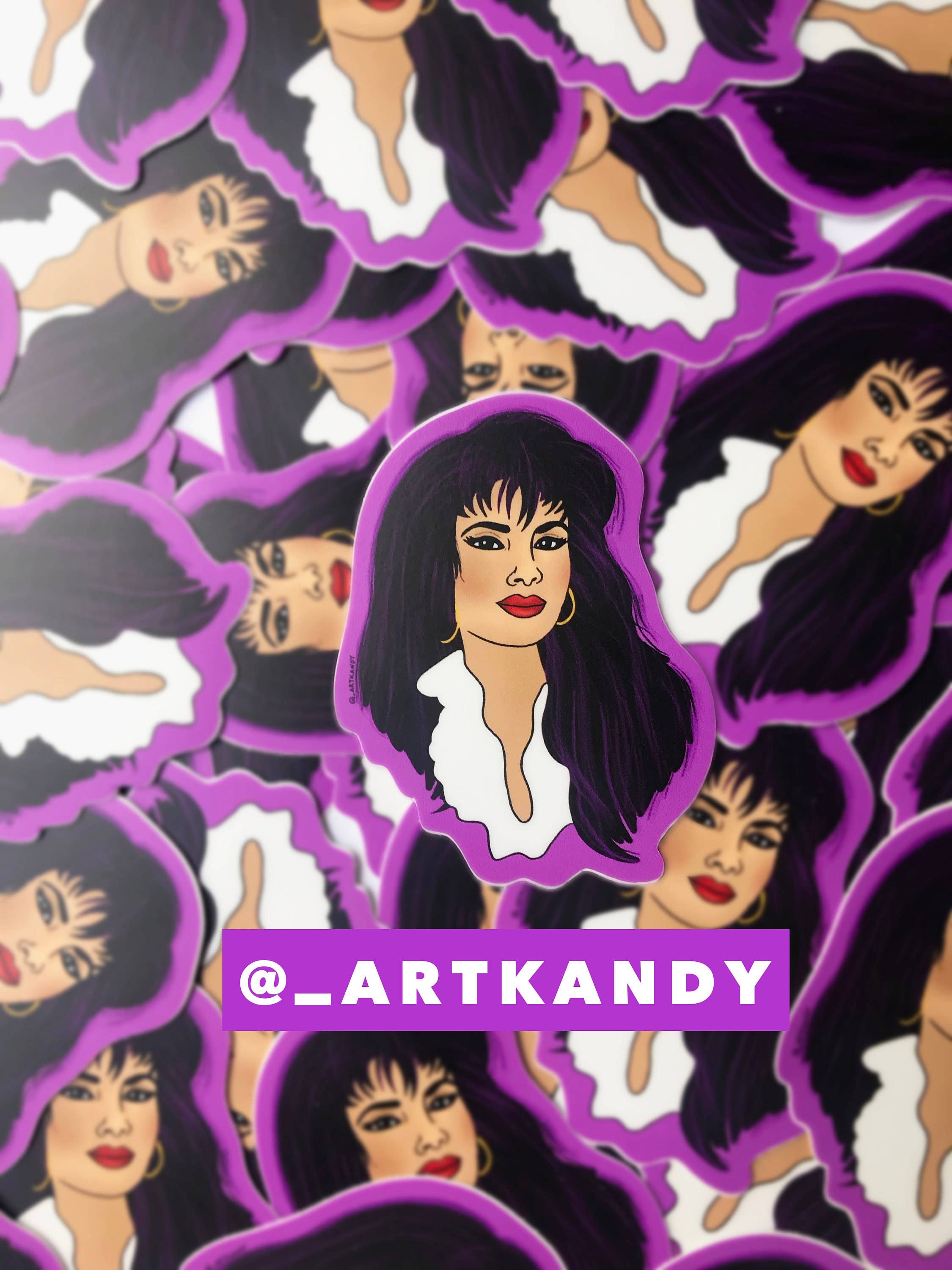 ArtKandy - Wholesale Sticker - La Reina Selena Sticker2