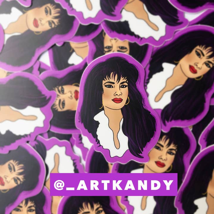 ArtKandy - Wholesale Sticker - La Reina Selena Sticker2