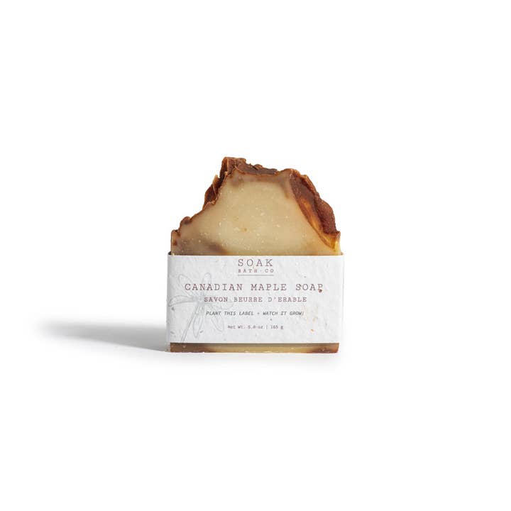 SOAK Bath Co - Wholesale Bar Soap - Canadian Maple Soap Bar - Made in Canada5