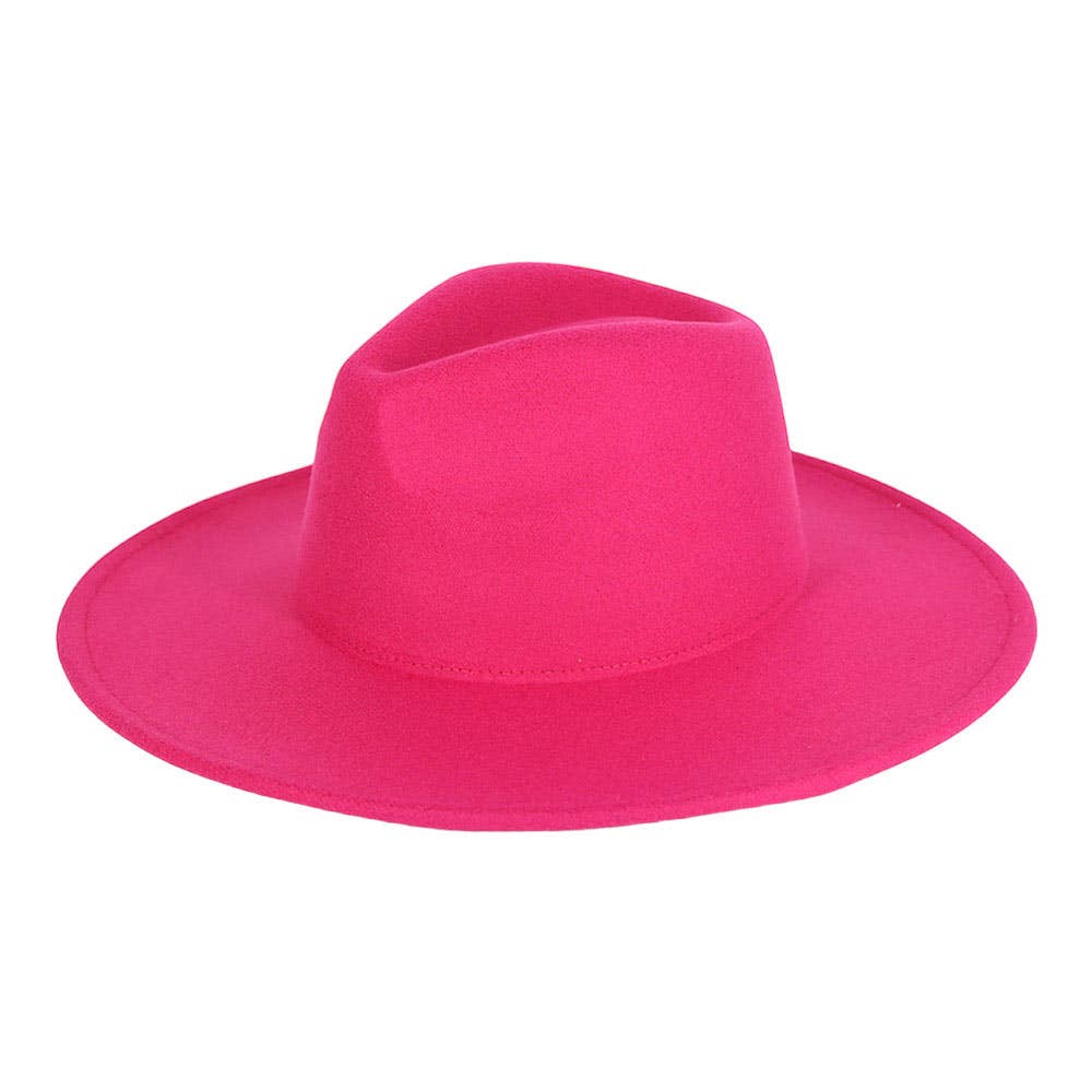 Madeline Love - Wholesale Fedora - Women's - Solid Felt Fedora Panama Hat4