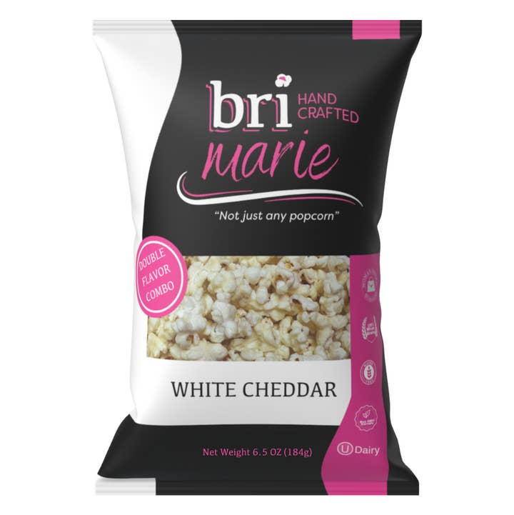 Bri Marie Gourmet Popcorn - Wholesale Popcorn - White Cheddar0