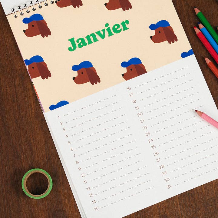 Ma Petite Vie - Wholesale Calendar - Birthday calendar1