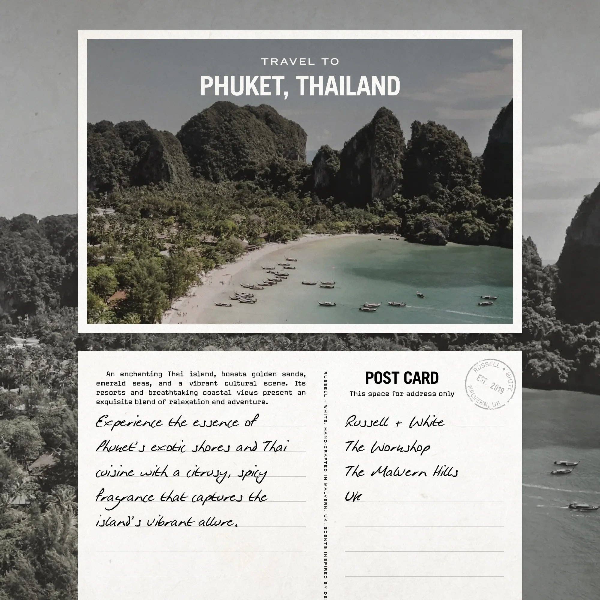 Russell + White - Wholesale Jar/Filled Candle - Eastern Garden 250g Scented Soy Candle3