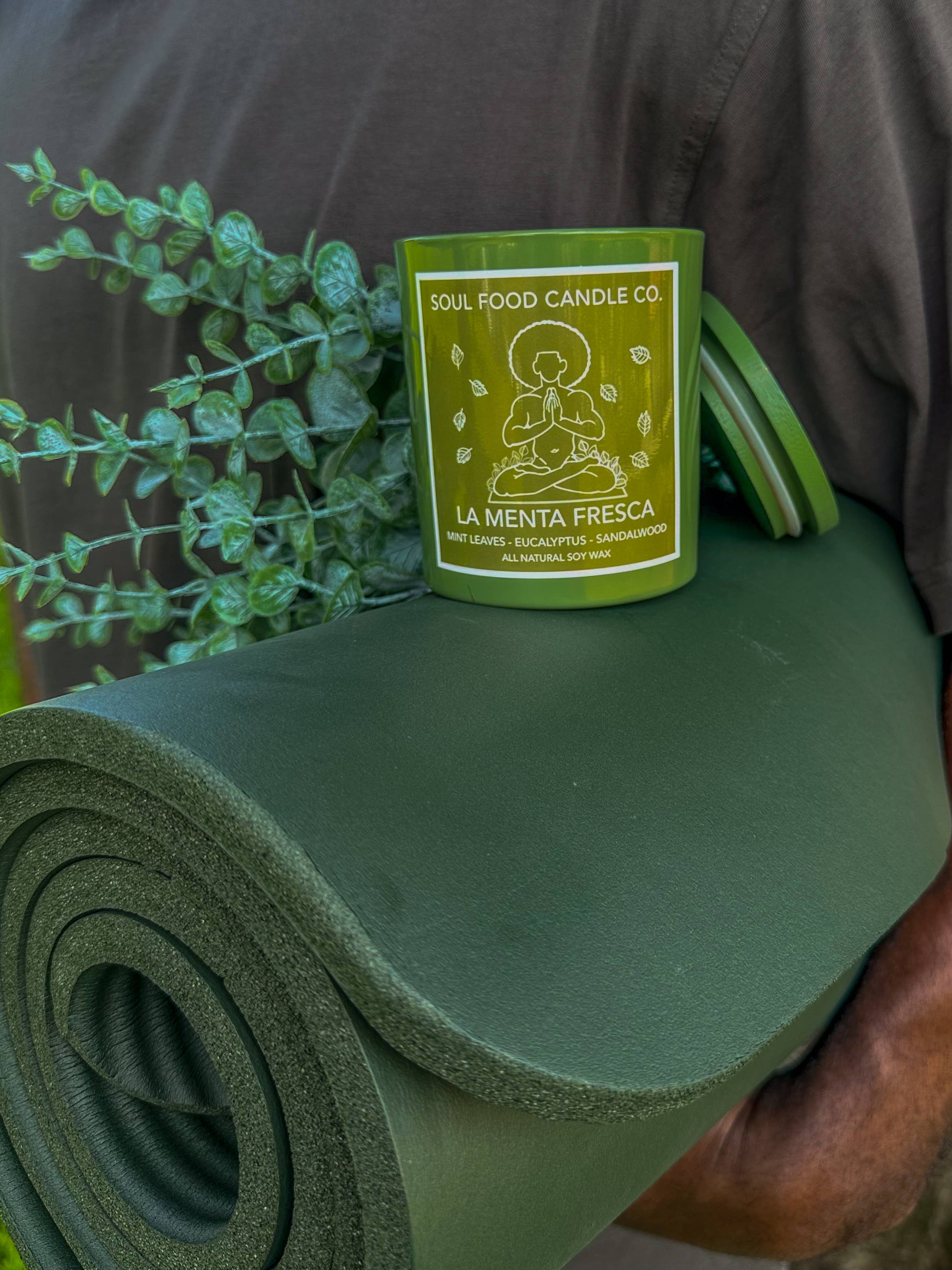 Soul Food Candle Co. - Vente Bougie en bocal - La Menta Fresca (Copie)2