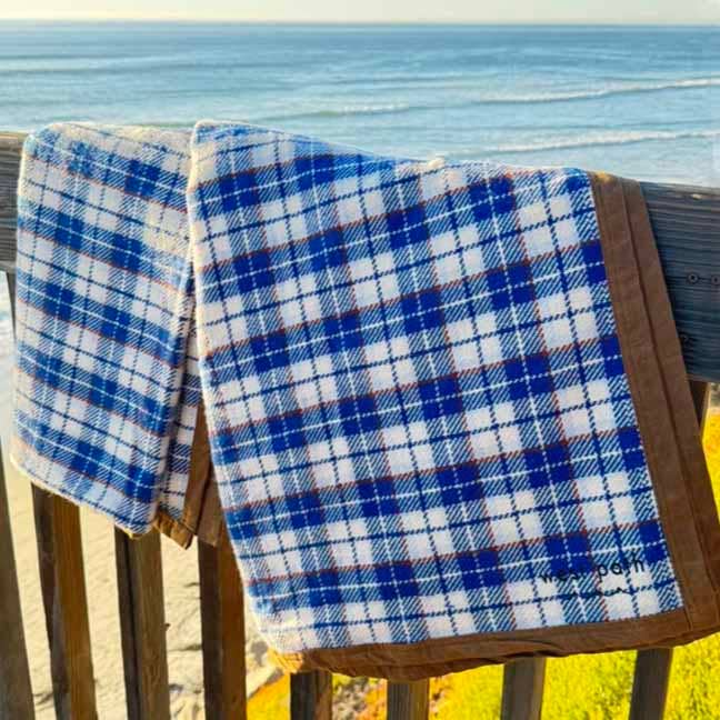 West Path - Wholesale Picnic Blanket - Wool Canvas Camping Blanket Waterproof Outdoor Blanket 3
