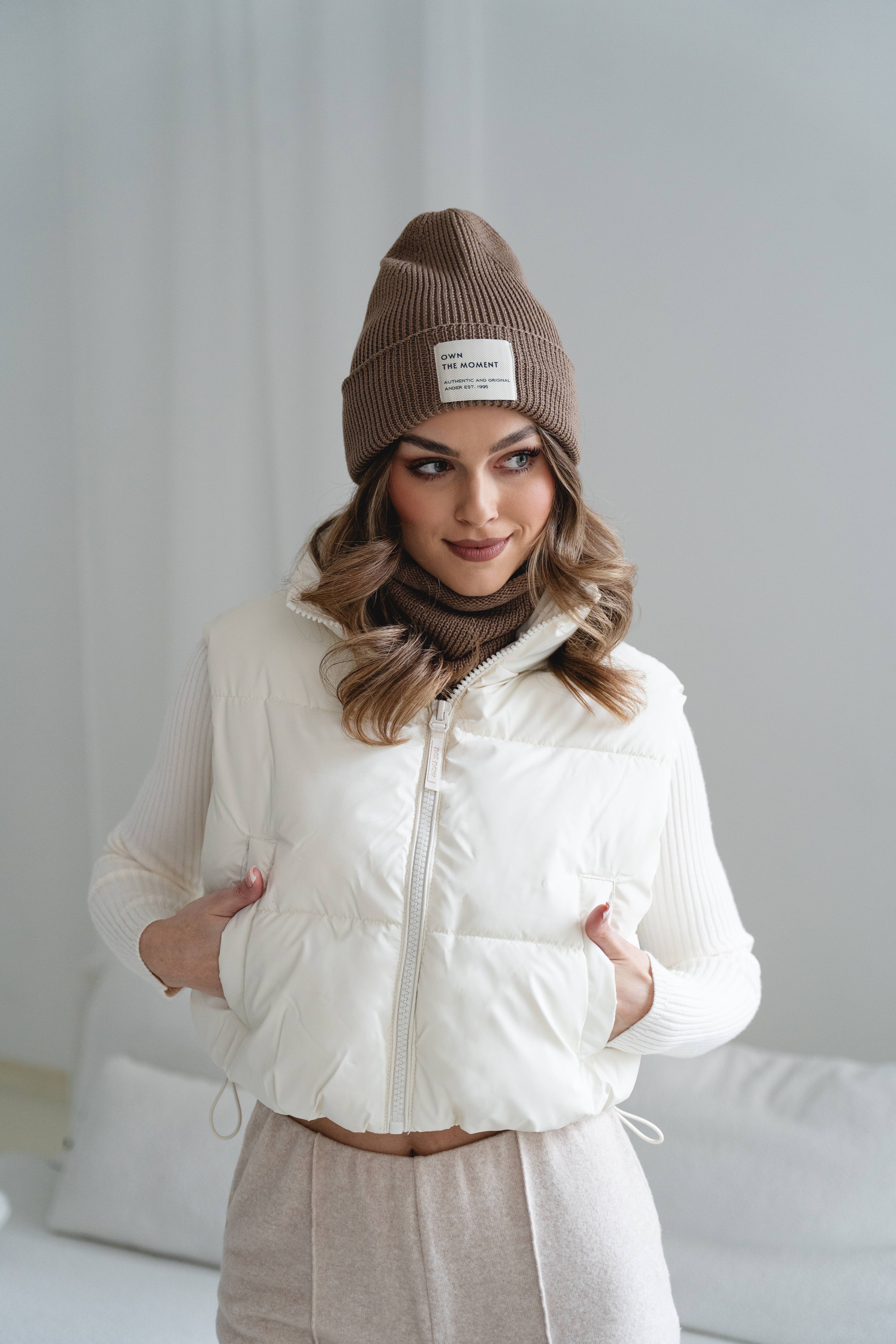 Ander - Wholesale Beanie - Women's - New Brigid 100%  Merino Wool set! Beanie + snood made in PL9