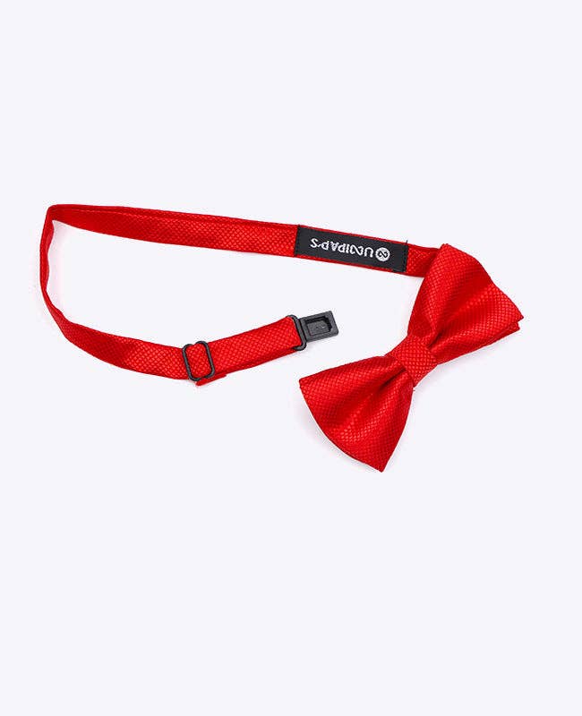 Unipap's - Wholesale Bow Tie - Kids - Red Bow Tie No. 2 Child in Polyester "Martin"1