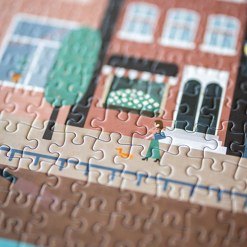 Maison Joliette - Wholesale Puzzle - Adult - Puzzle 1000 pieces Let's pedal along the water2