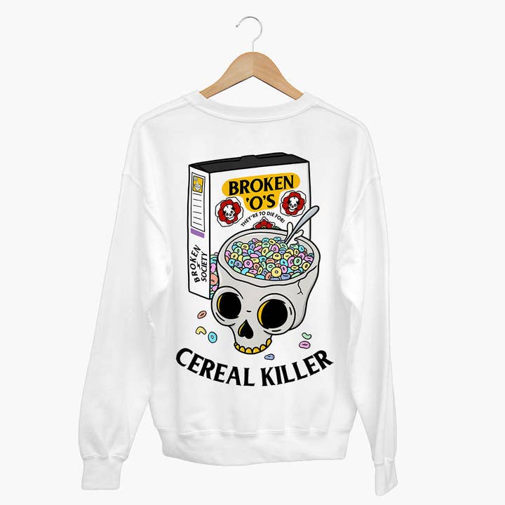 Sweatshirt van Cereal Killer (uniseks) voor wholesale door Broken Society