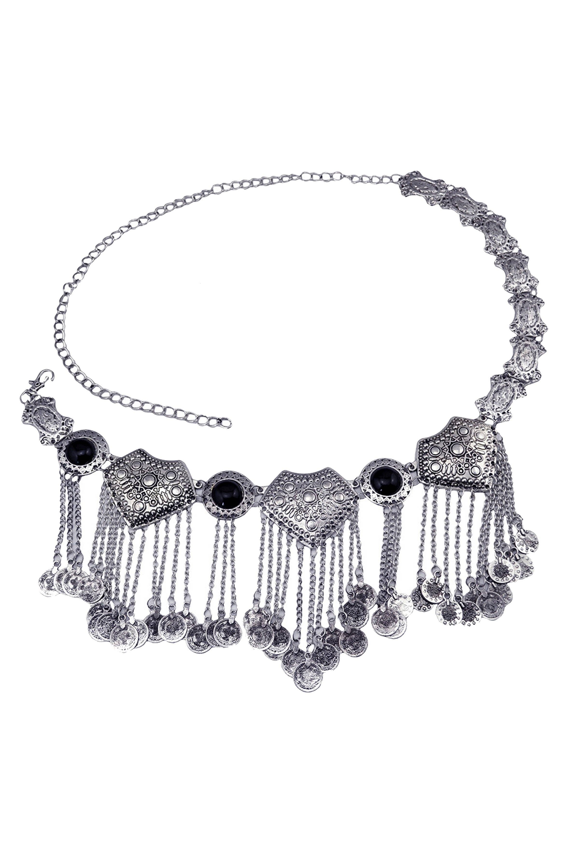 Ole - Wholesale Belt - Women's - Coins Tassel Waist Chains WA00490