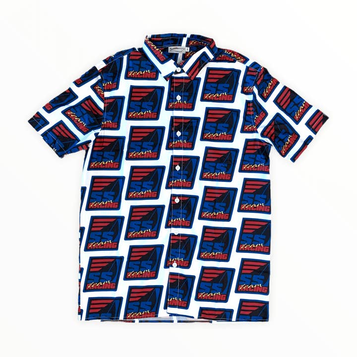 Monaco Views Team Racing Button Down for wholesale by Set Sail Apparel