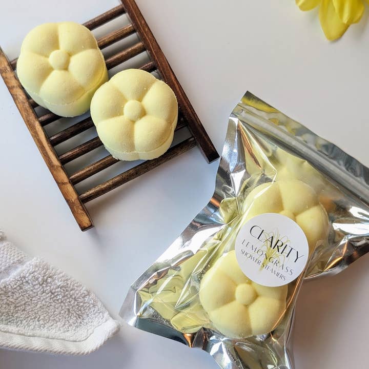 Beachy Bubbles Bath Co - Wholesale Shower Steamer/Bomb - Clarity Shower Steamers2