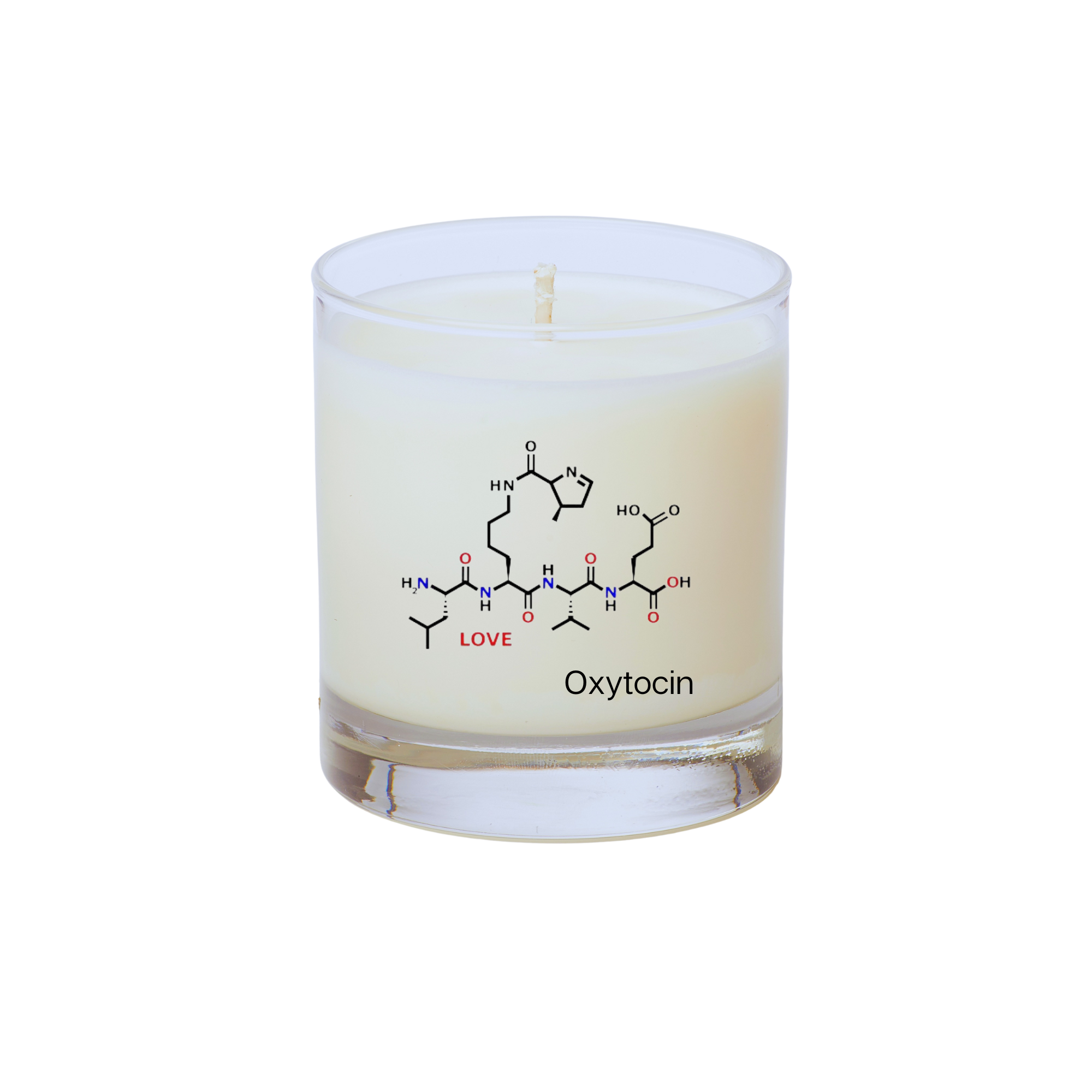 Out of Darkness Candle Co - Wholesale Jar/Filled Candle - Oxytocin Molecule Soy Candle Chemistry Eco Friendly  8 oz3