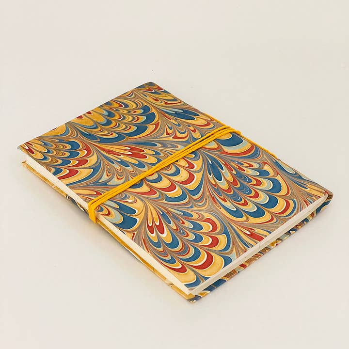 R K Handicrafts and Exporters - Wholesale Journal/Diary - Hardcover Journal Diary Notebook with Marble Print Bahi