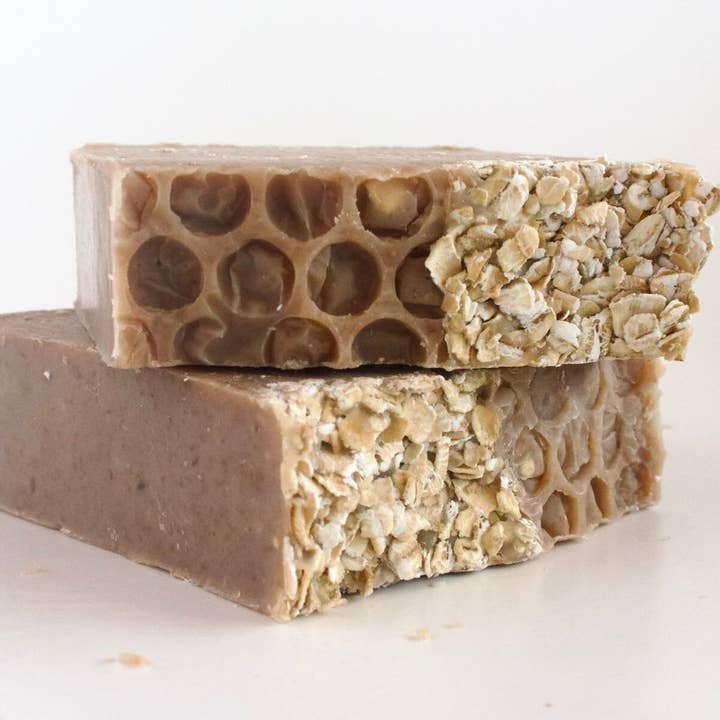 Hummingbird Soap Co. - Wholesale Bar Soap - Oatmeal Milk and Honey Goat Milk Soap1