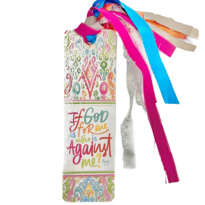 Marcador de Bíblia com Borla "Deus é por Nós" por atacado de Rachel Brooks Design, LLC