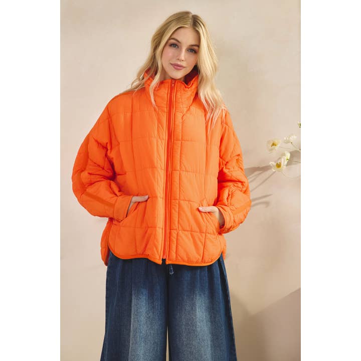 Veveret – wholesale Jacket – Women's – Zip Up Packable Puffer Jacket26