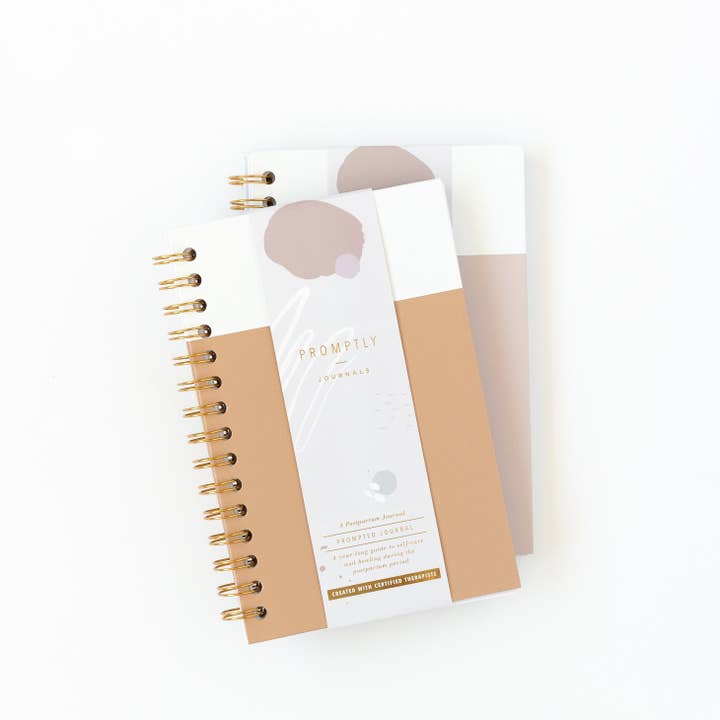 Promptly Journals - Wholesale Journal/Diary - Maternity - My Postpartum Journal: A Year of Self-Care Gifts for Women