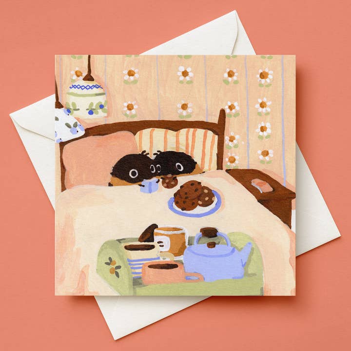 mysig bi | vykort för wholesale av Lara Hacker Illustration