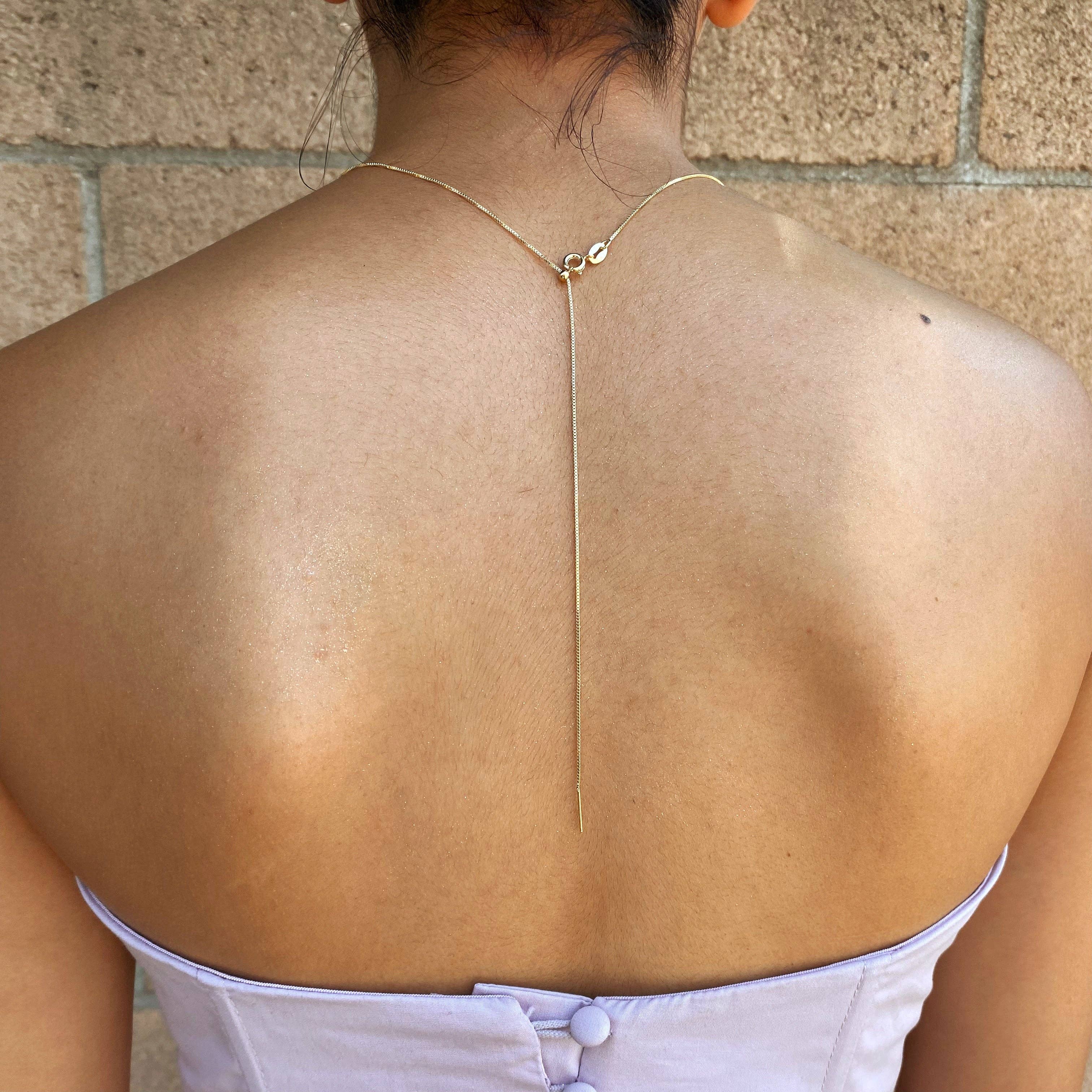 GoldFi – Colar de elos e correntes por atacado – Colar de tamanho ajustável preenchido com ouro 18k3