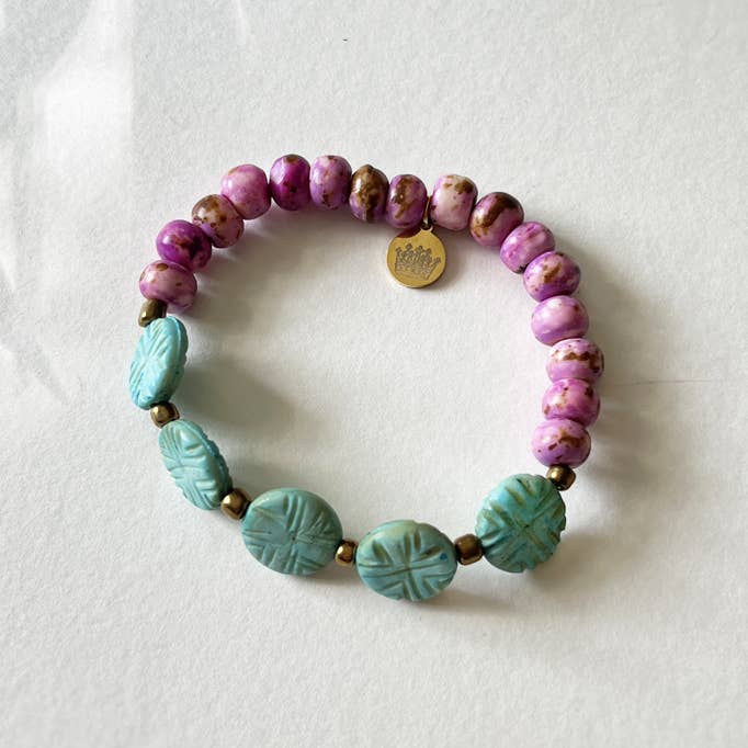 Crowned Free - Wholesale Beaded Bracelet - Triumph Bracelet - Made by Survivors