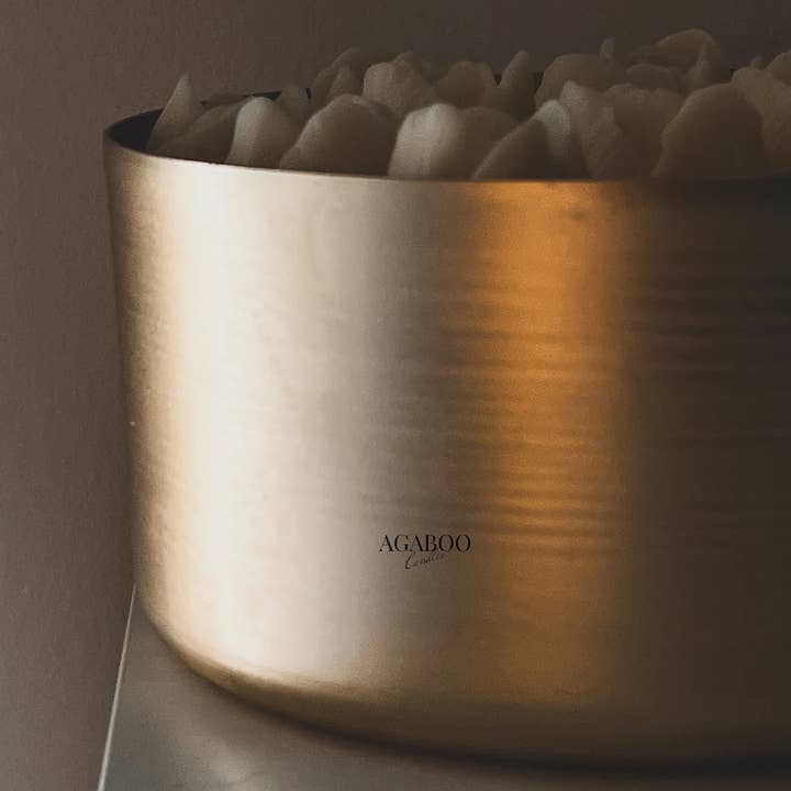 Agaboo Candle - Wholesale Novelty Candle - Huge 40oz Floral Vase Candle with tulips 40 oz - Container10