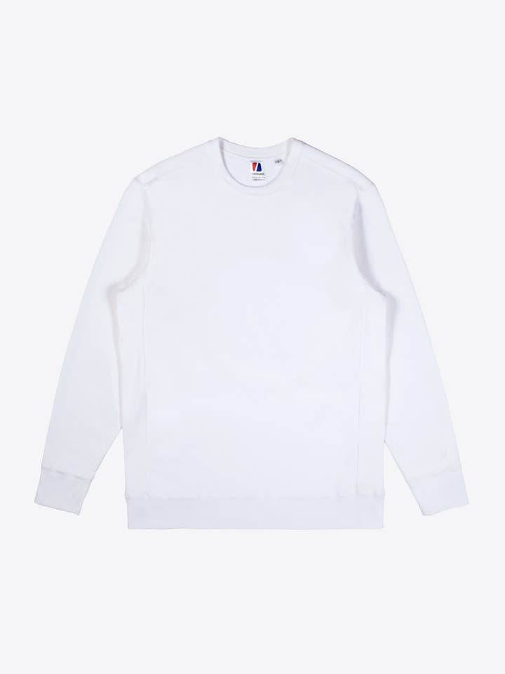 Athletic Fit Crewneck - White for wholesale by Stateline US
