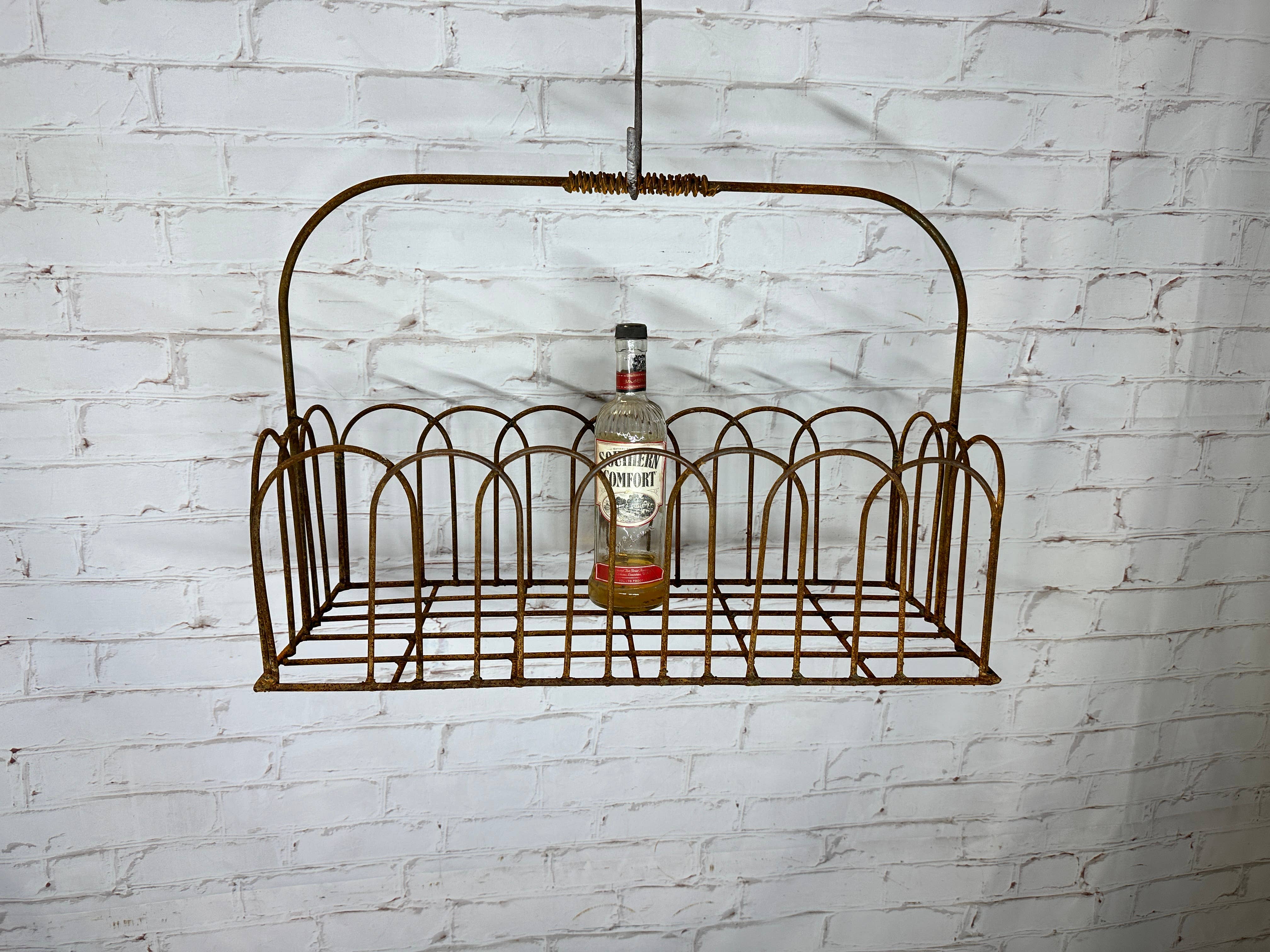 Garden Iron And More - Wholesale Hanging Planter - Wrought Iron Rectangle Basket with Handle Planter Basket5