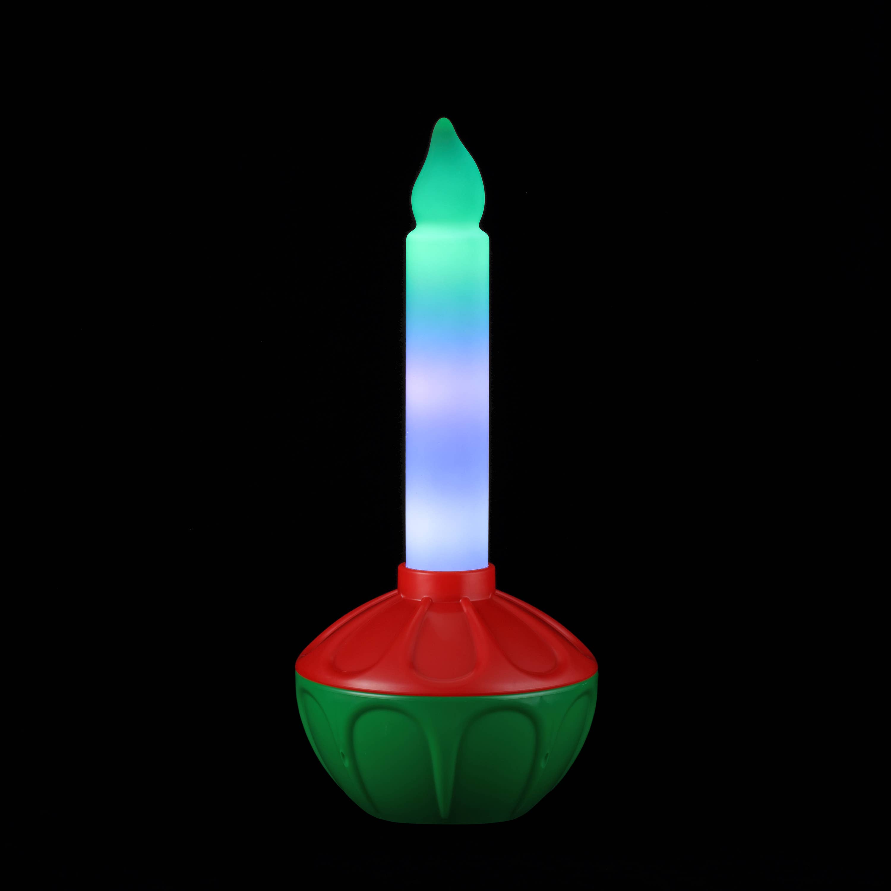 Mr. Christmas - Wholesale Christmas Decoration - 24in. Vintage Blow Mold Bubble Light Candle3