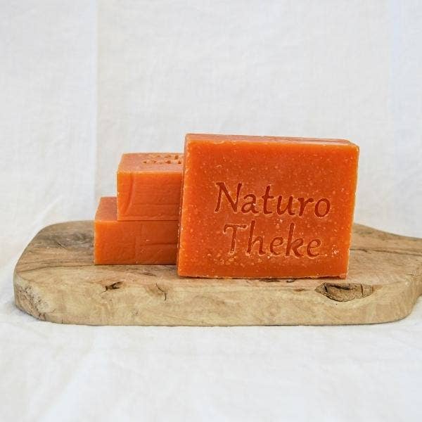 NaturoTheke - Wholesale Bar Soap - Goat milk & sea buckthorn natural soap