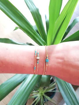 Enelli - Wholesale Beaded Bracelet - Double turn bracelet2