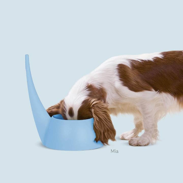 United Pets - Wholesale Pet Bowl - Cat/Dog - Narrow bowl for dogs with long non-slip ears